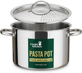 pasta pot strainer one-piece — daily find — view 1