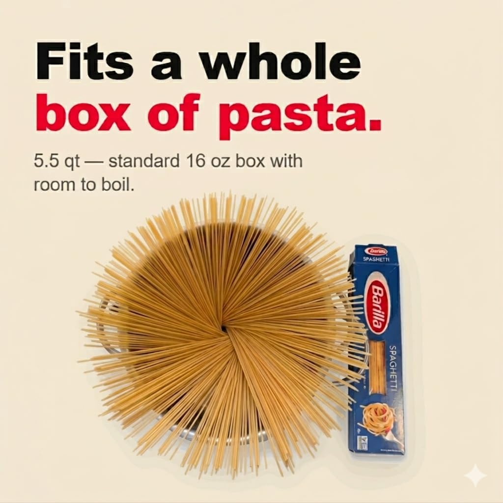 pasta pot strainer one-piece — daily find — view 4