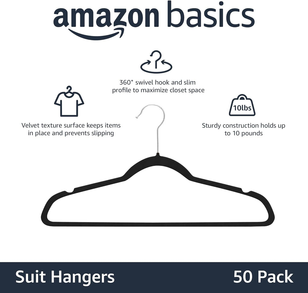 velvet hangers 50-pack — daily find — view 2
