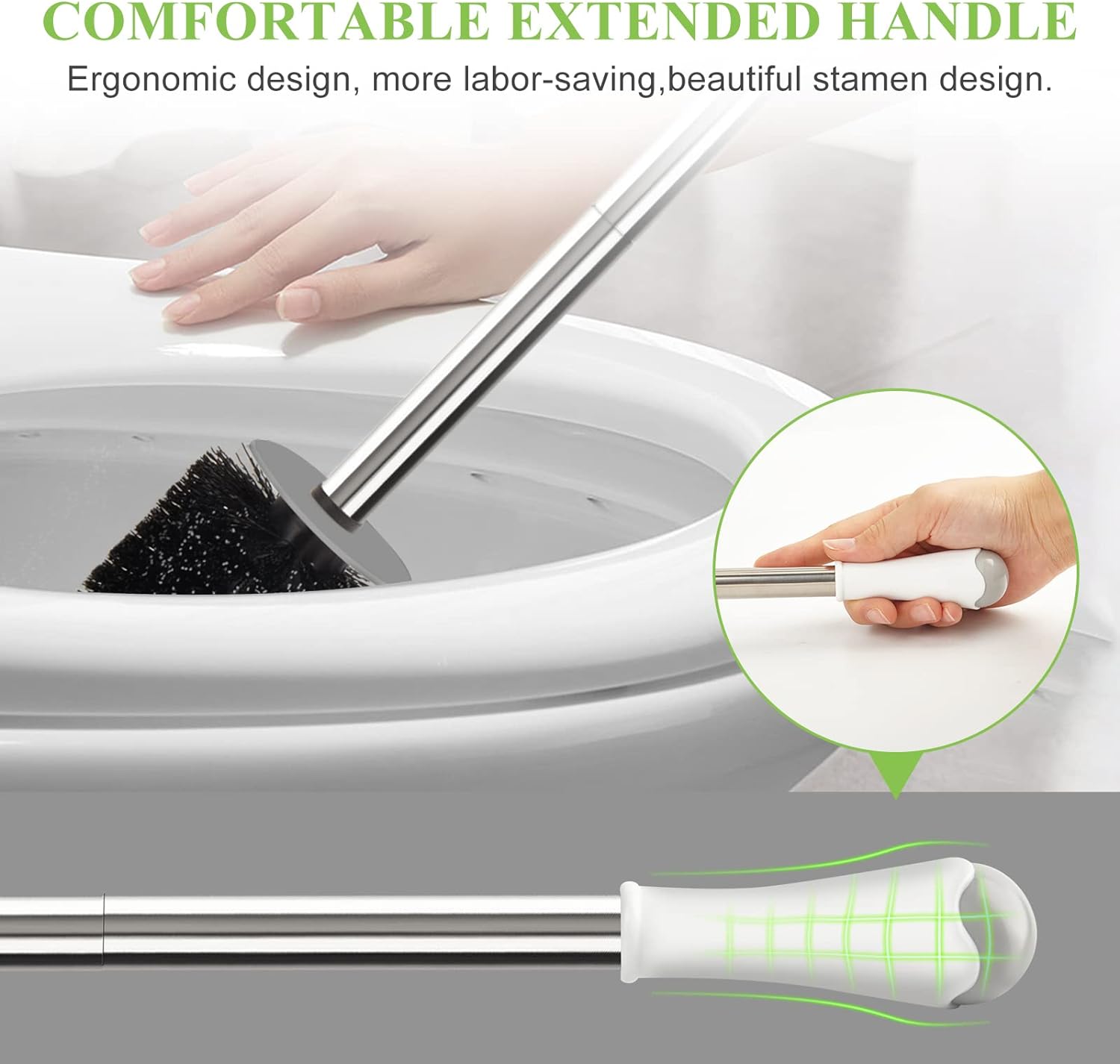 toilet brush silicone wall mount — daily find — view 3