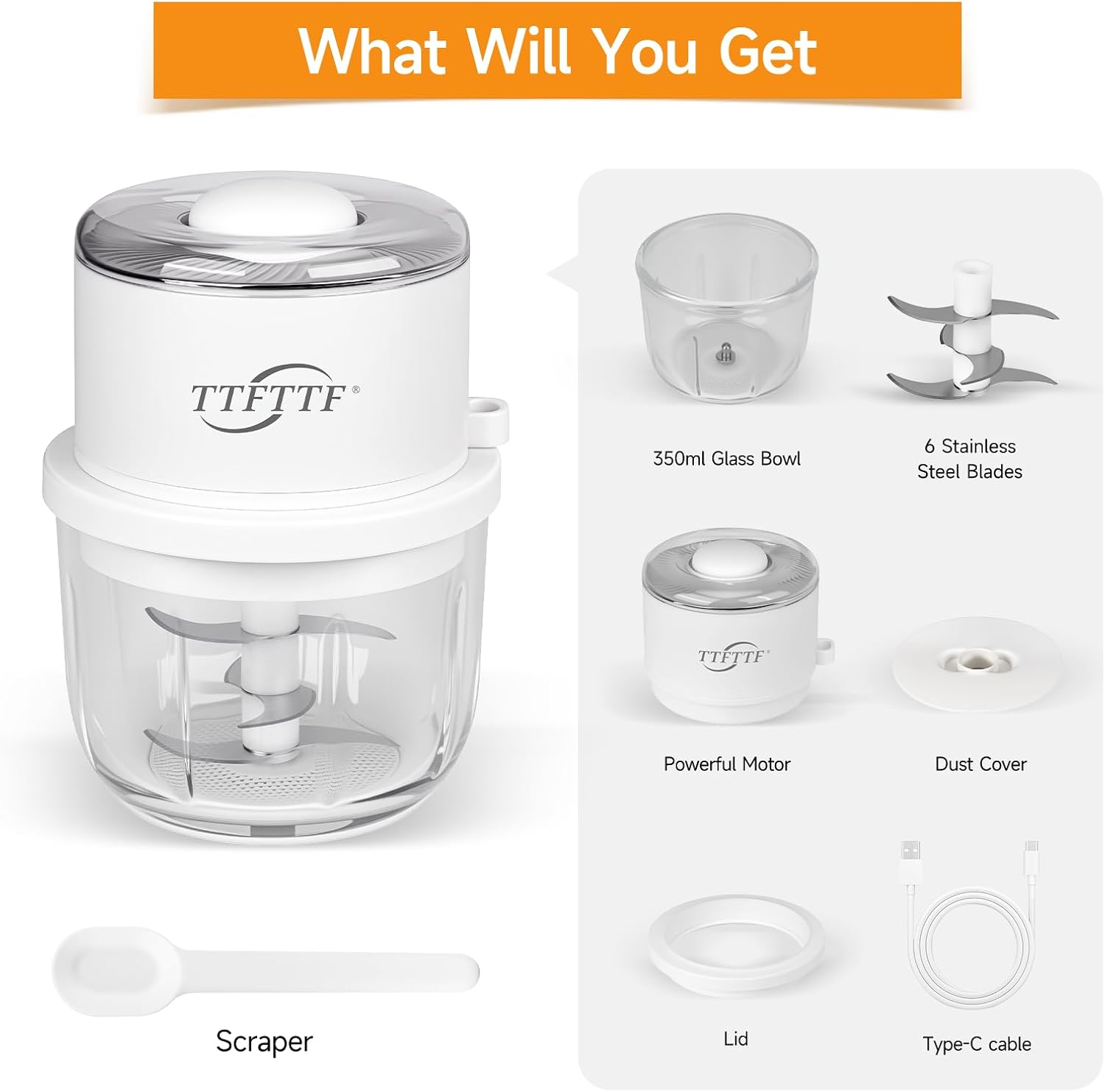 mini food chopper electric — daily find — view 8