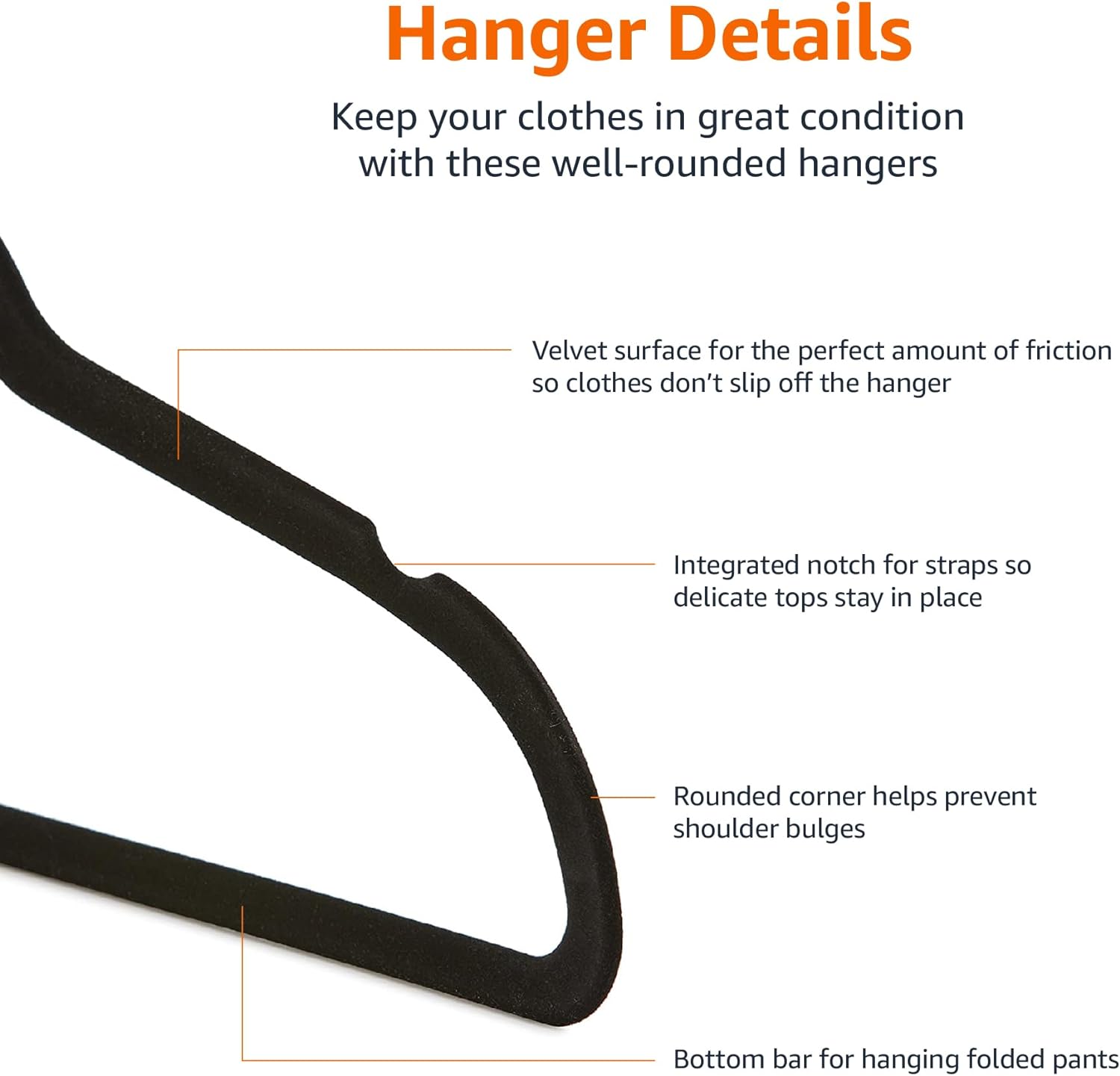 velvet hangers 50-pack — daily find — view 4