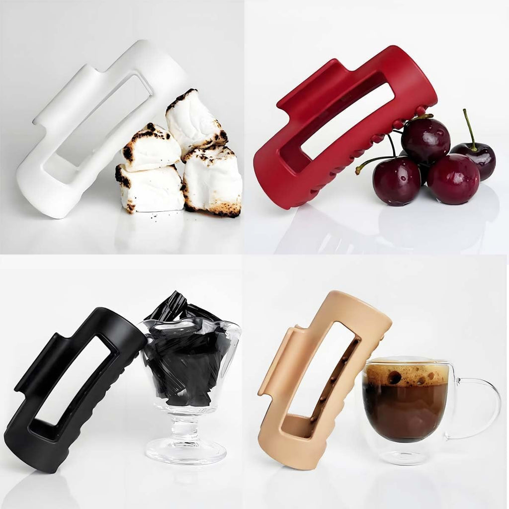 4Pcs Cloud Claw Clips, Soft & Flexible Cozy Claw Clip, Flexible Claw Clip, Ponyt