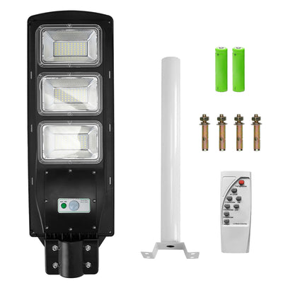 Solar Street Path Light Outdoor 180LEDs Sensor Remote Control...