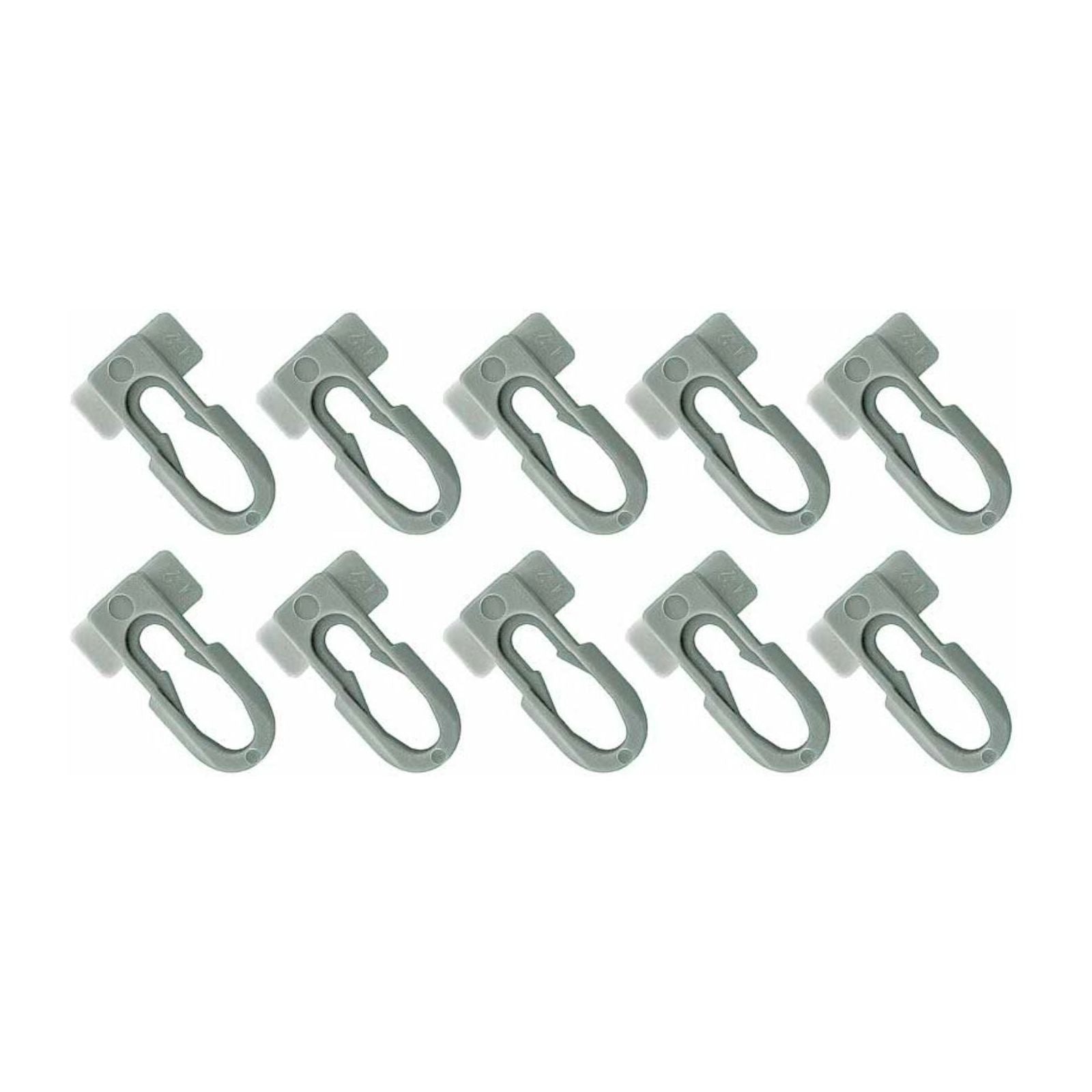 For 1969-1972 C25 C2500 Pickup Base 10-pc Paint Divider Cab Molding Clip Set