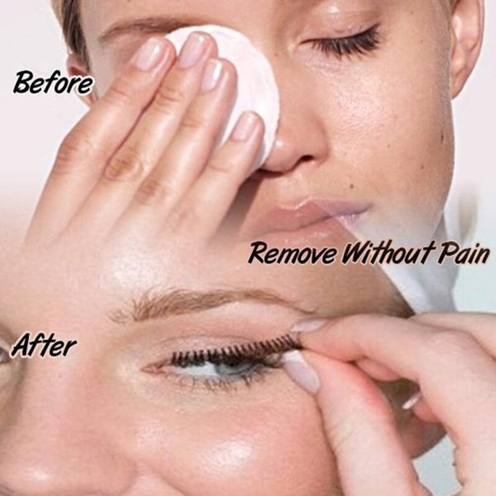 1 Pair Self Adhesive Eyelashes Reusable 3D False Lashes Easy To Wear And Remove 
