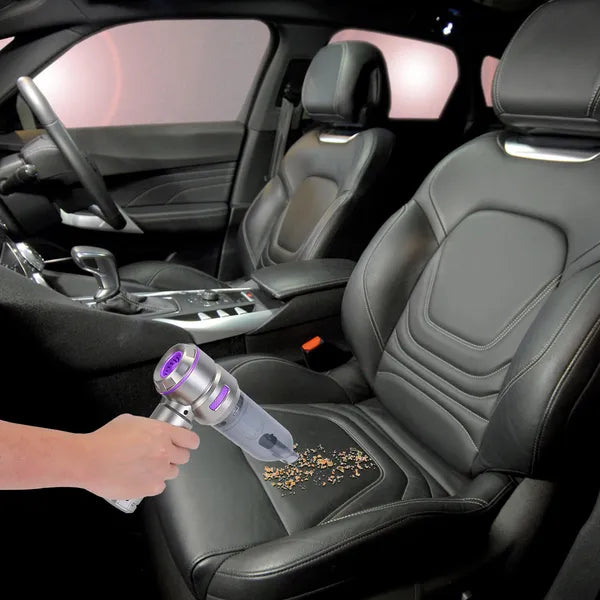 16000PA Handheld Car Vacuum Cleaner With Brushless Motor 2 Reusable Filters 4 In