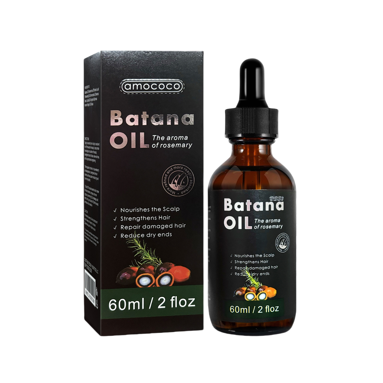 Only Supports Self Pickup With Waybill Amococo Batana Oil With Rosemary Cold Pre
