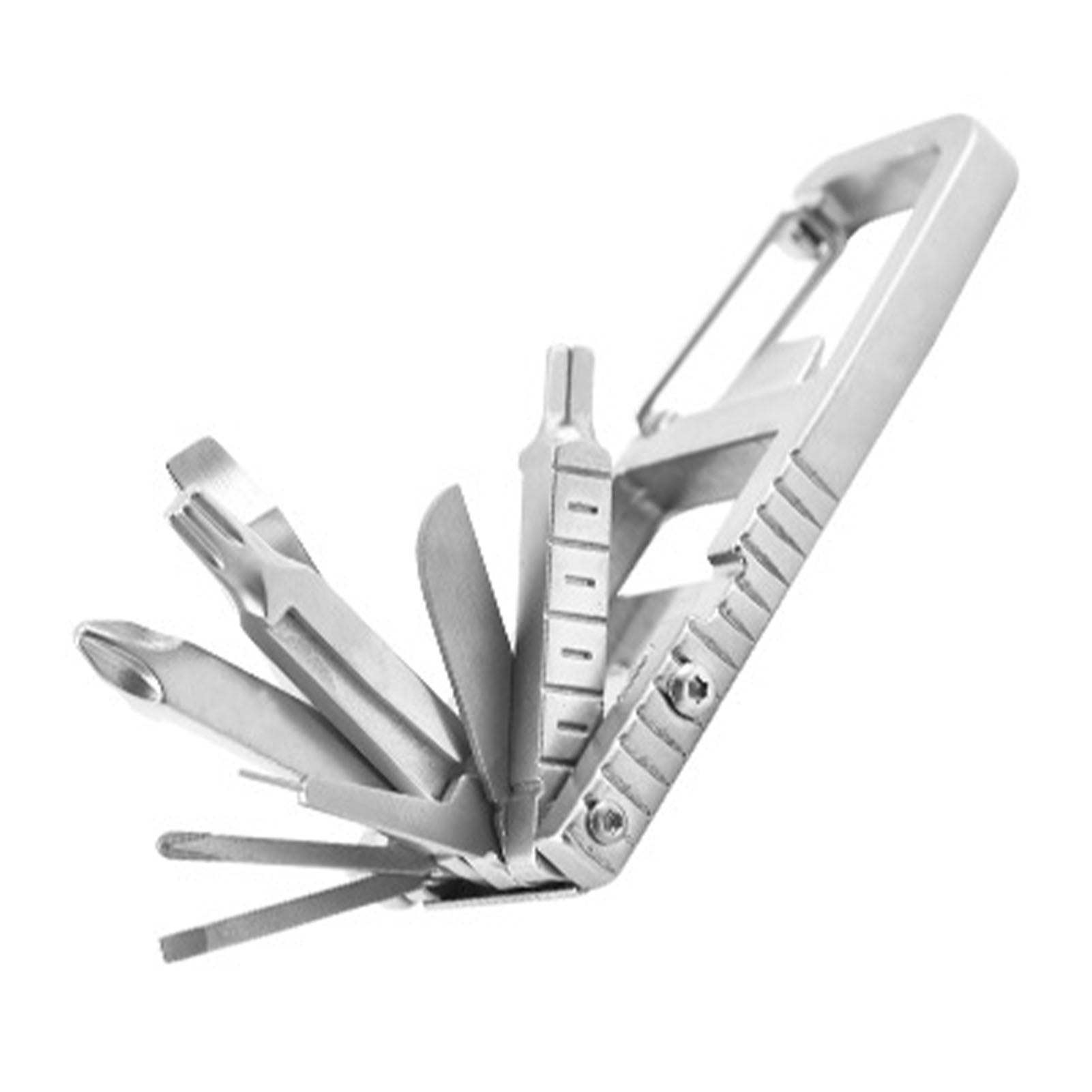 12 In 1 Multitool Cross Slot Hex Star Screwdriver Bit Box Bottle Opener Card Rem