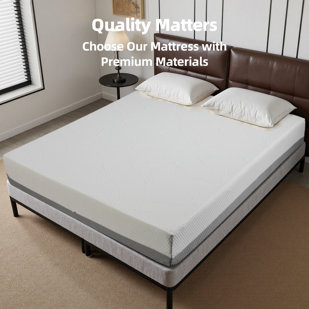 10-Inch Full Mattress  Made In Japan Gel-Perforated   Perforated Layers, 7-Zone 