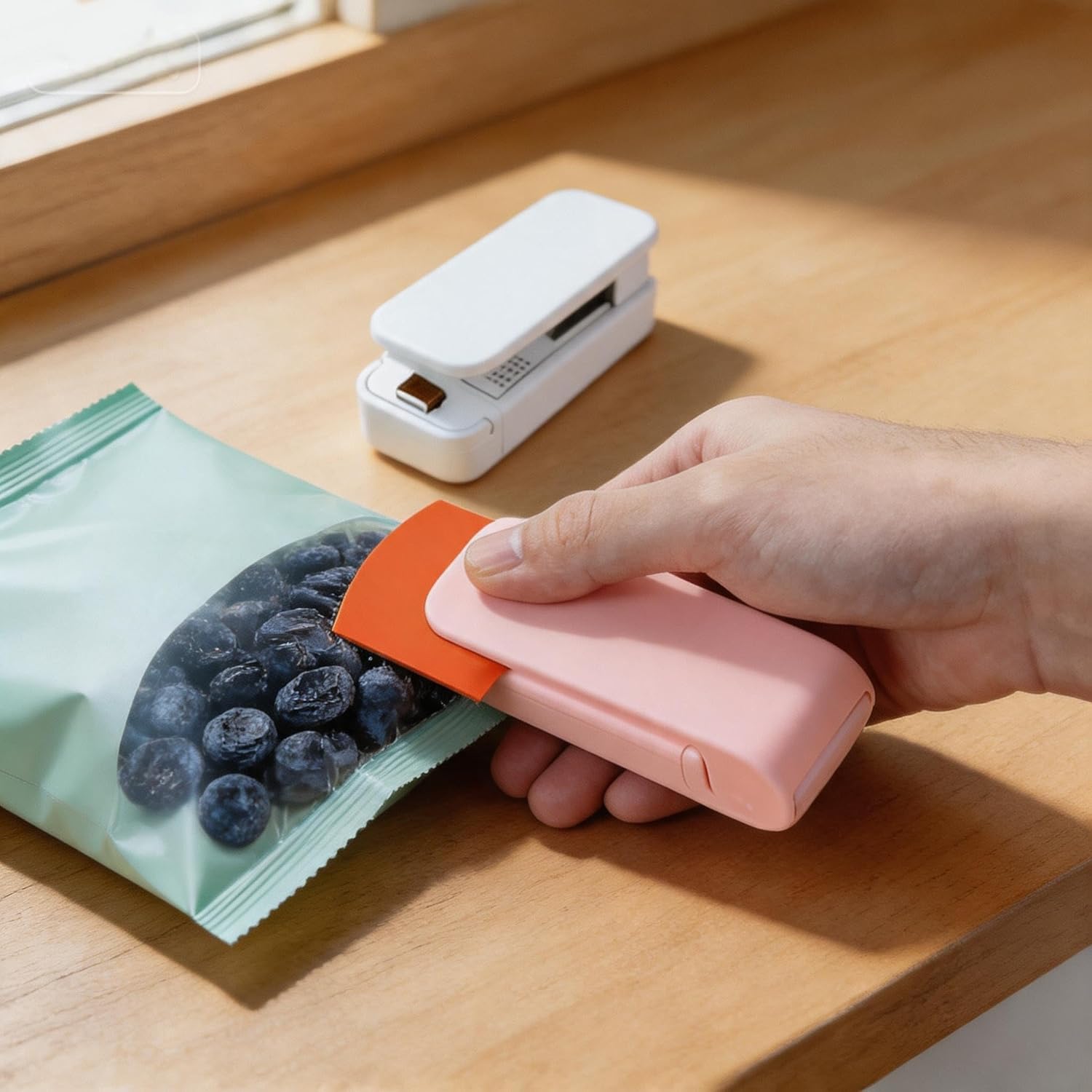 mini snack bag sealer heat seal — daily find — view 7