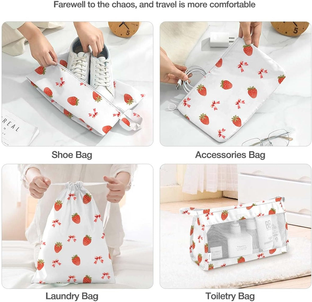 travel shoe bag set 4-pack — daily find — view 5