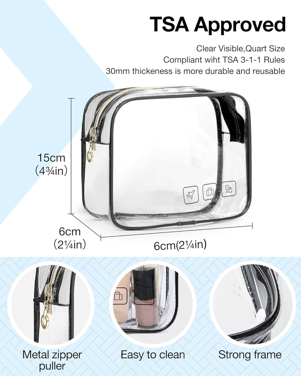 travel cosmetic organizer hanging — daily find — view 7