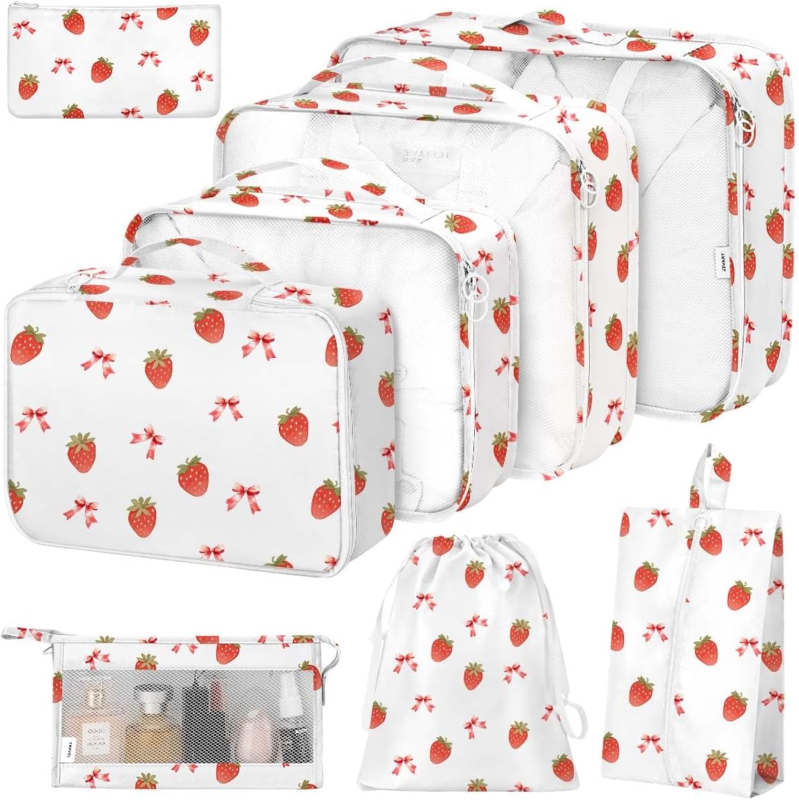 travel shoe bag set 4-pack — daily find — view 1