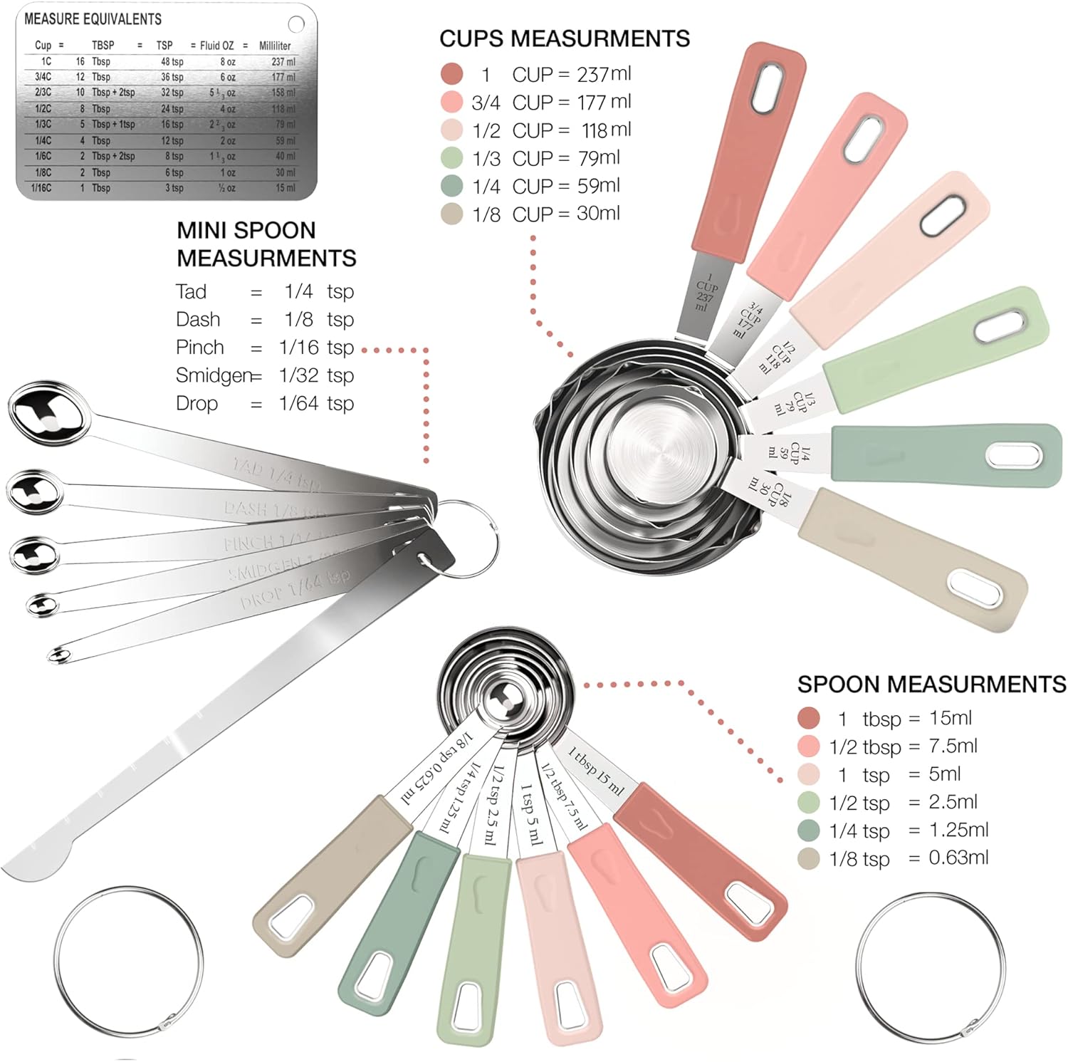 magnetic measuring cups set — daily find — view 2