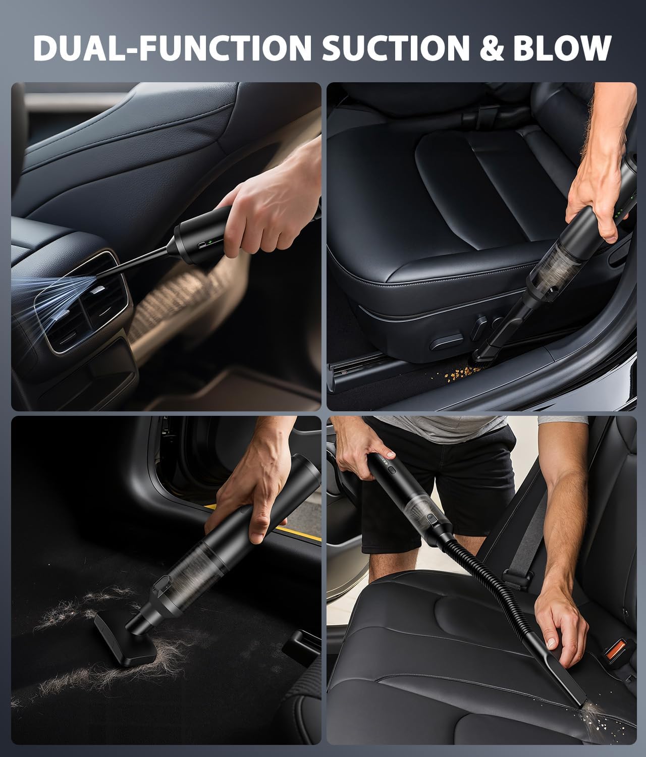 mini car vacuum cordless — daily find — view 3