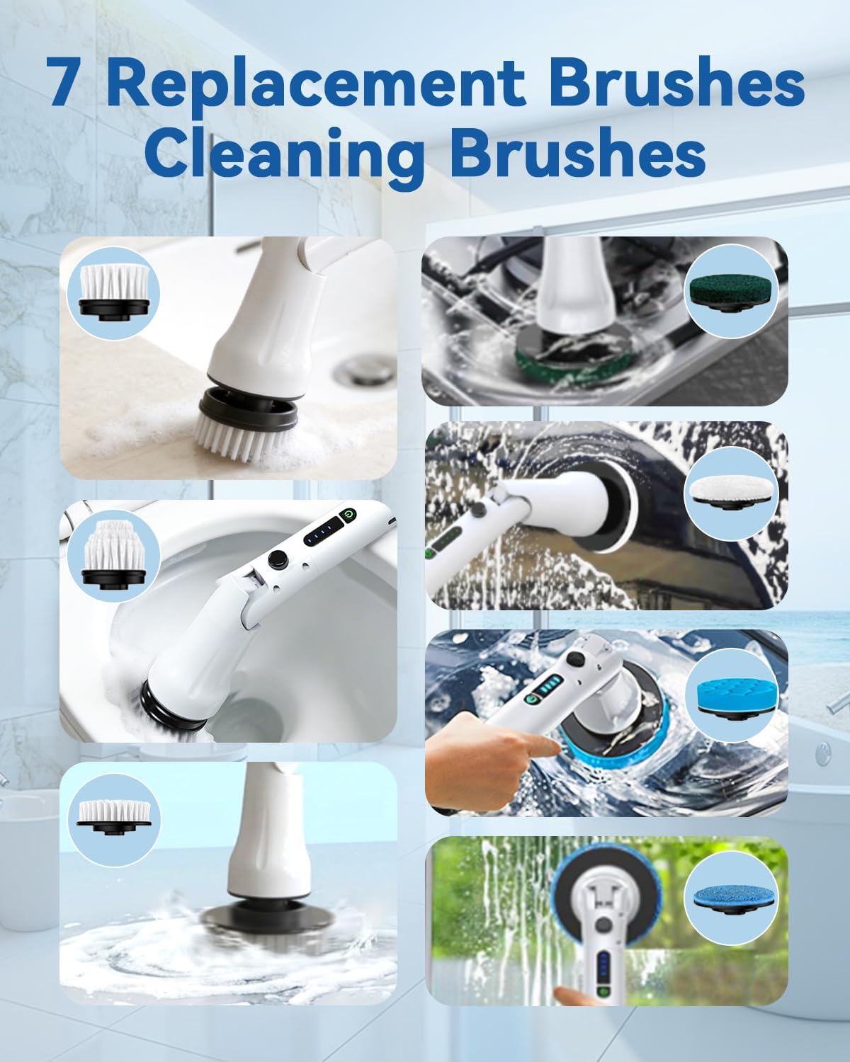 electric cleaning brush spinning — daily find — view 2