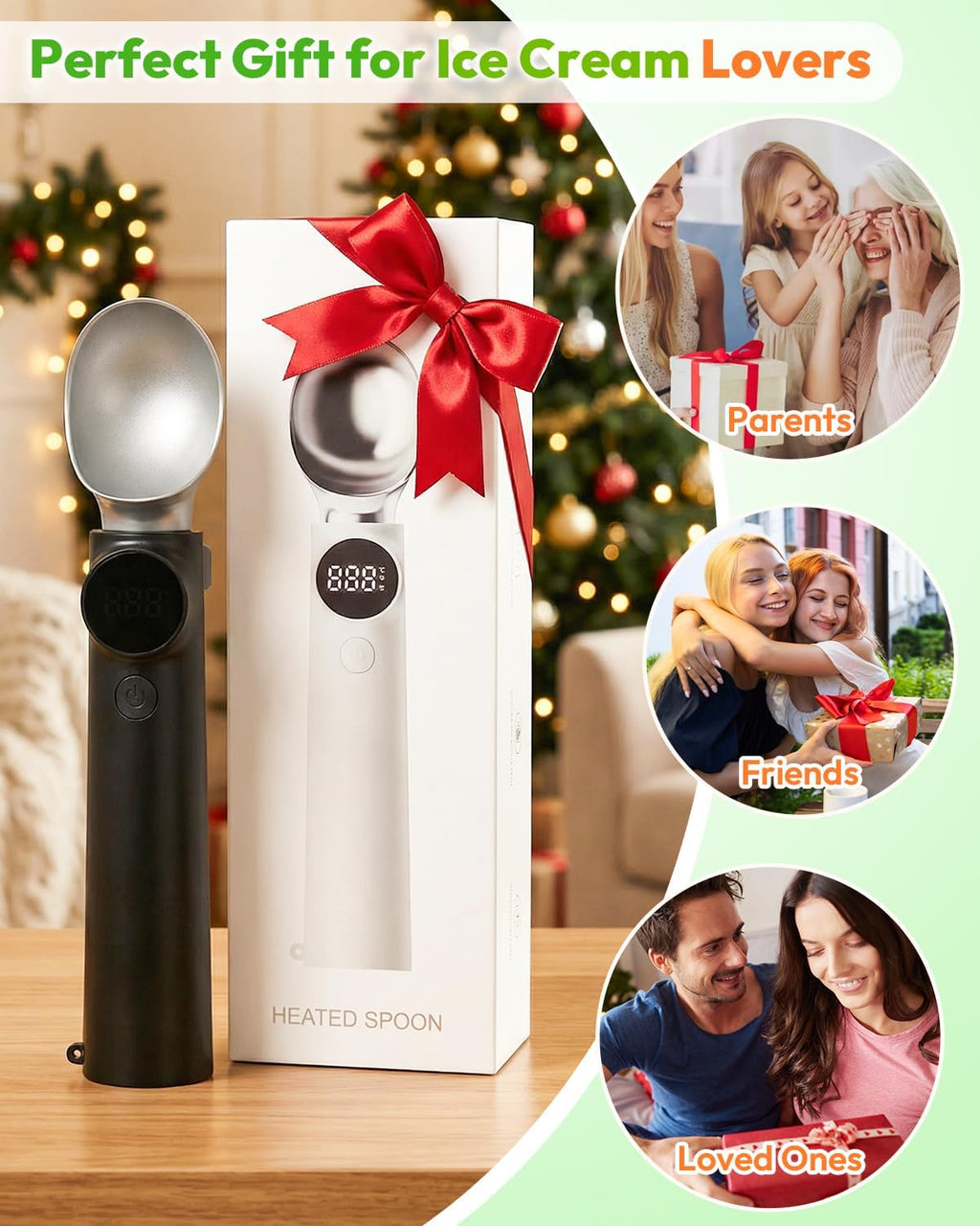nonstick ice cream scoop heated — daily find — view 8