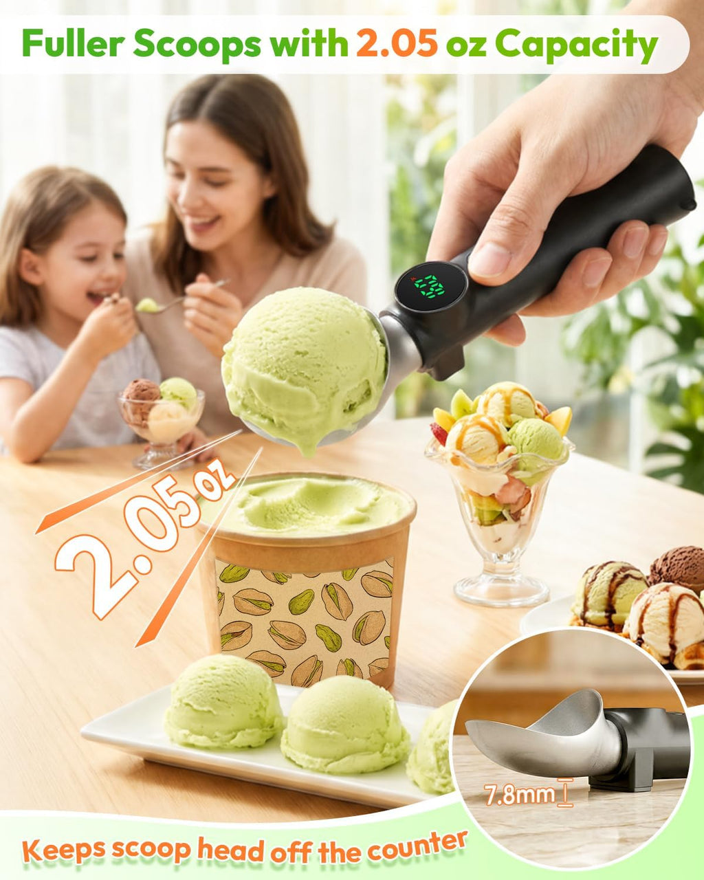 nonstick ice cream scoop heated — daily find — view 5