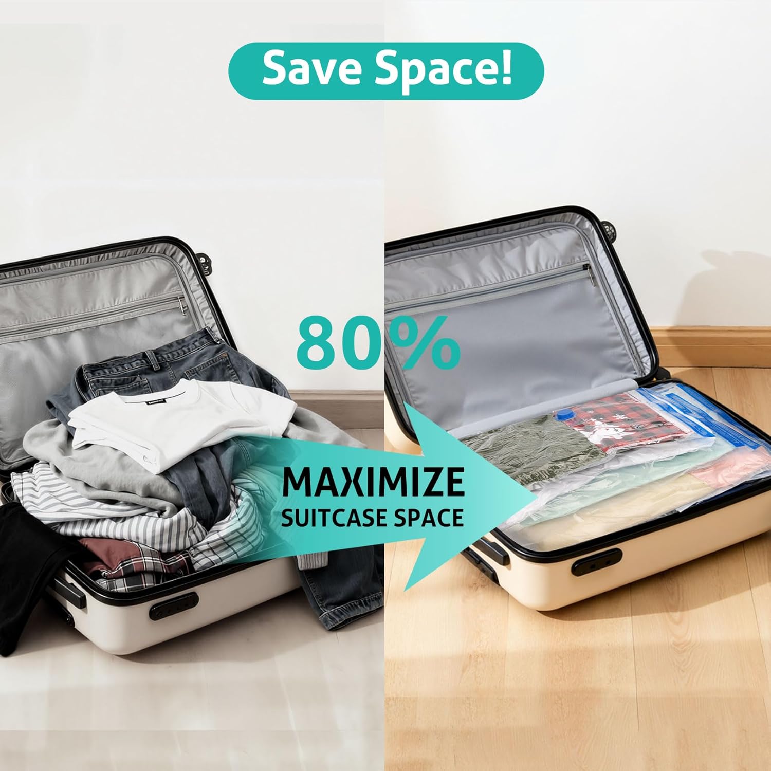vacuum storage bags set — daily find — view 3