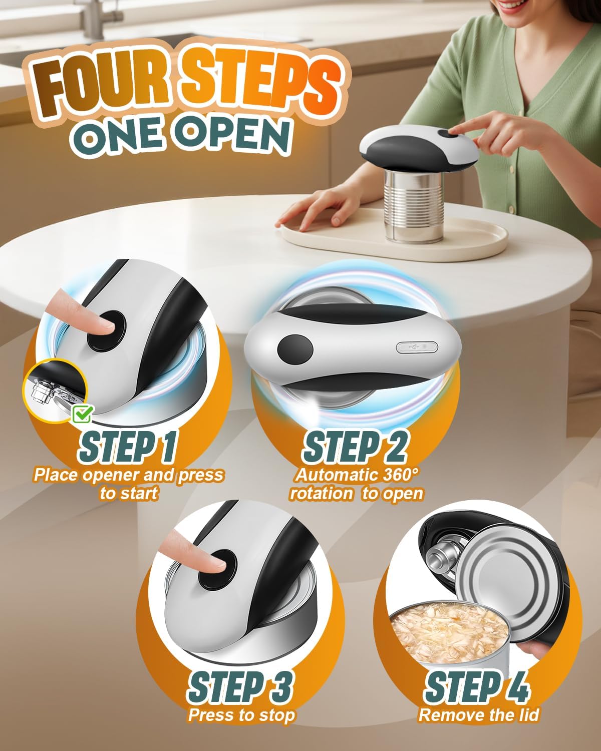 electric jar opener one-touch — daily find — view 3
