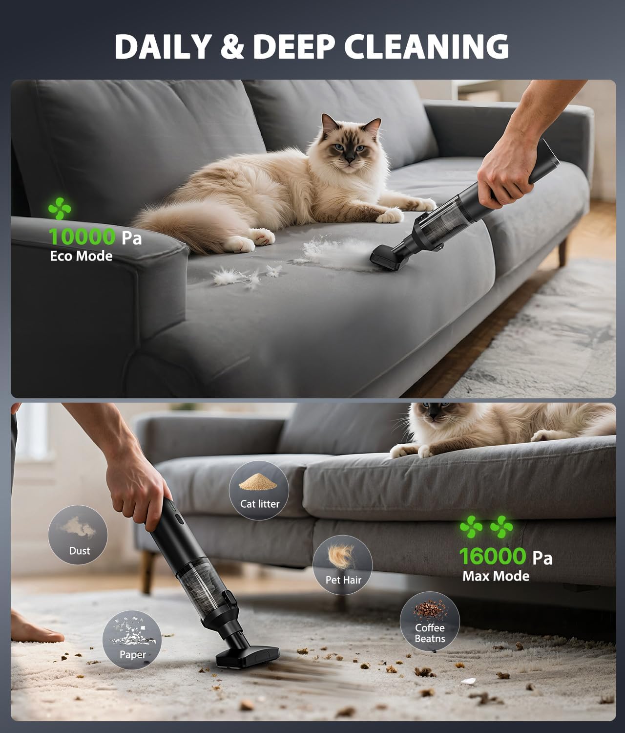 mini car vacuum cordless — daily find — view 5