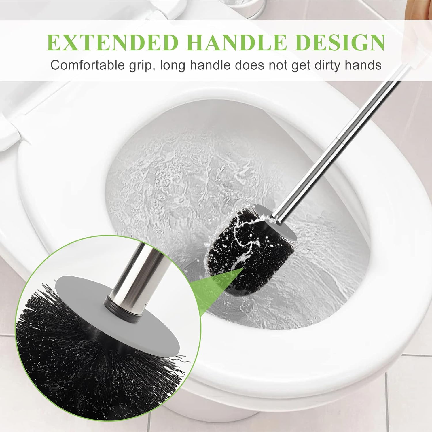 toilet brush silicone wall mount — daily find — view 4