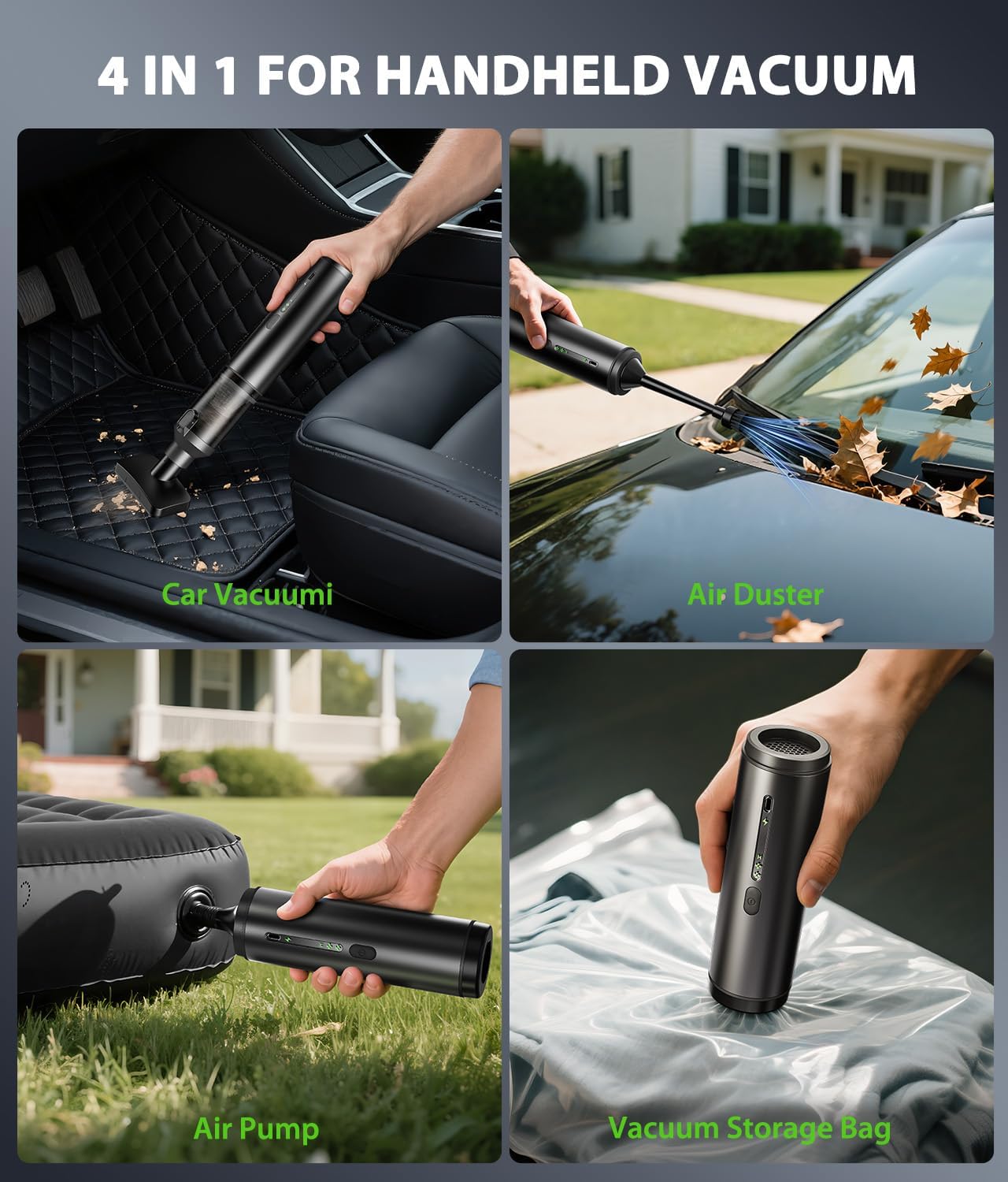 mini car vacuum cordless — daily find — view 2