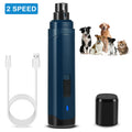 1Pc Dog Nail Grinder 2 Speeds Quiet USB Rechargeable Pet Nail Grinder Profession