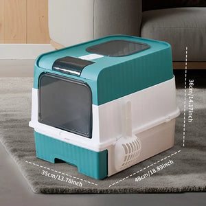 BlueMagic Cube Intelligent Cat Litter Box - Free Hands