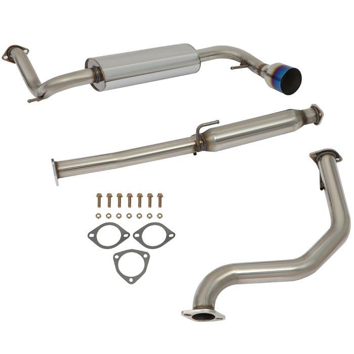 1990-1991 Honda CRX 1.5L 4.5' Tip Muffler Catback Exhaust System Ban The Sale Of