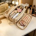 Travel Toiletry Bag For Women Men, Large Travel Toiletry Organizer Makeup Bag, H