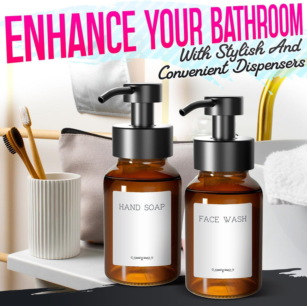 refillable liquid soap glass set — daily find — view 7