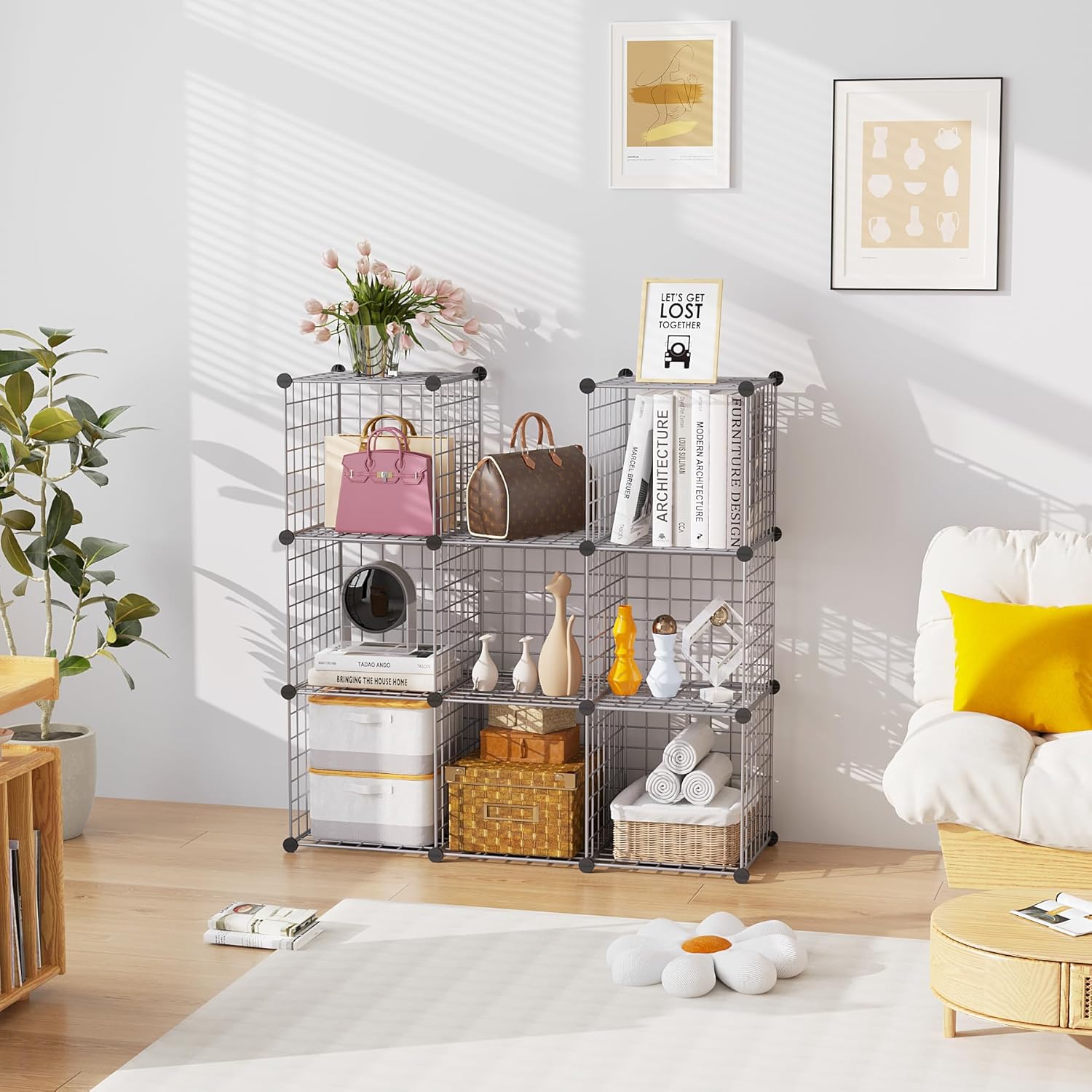 closet cube organizer 9 grid — daily find — view 4