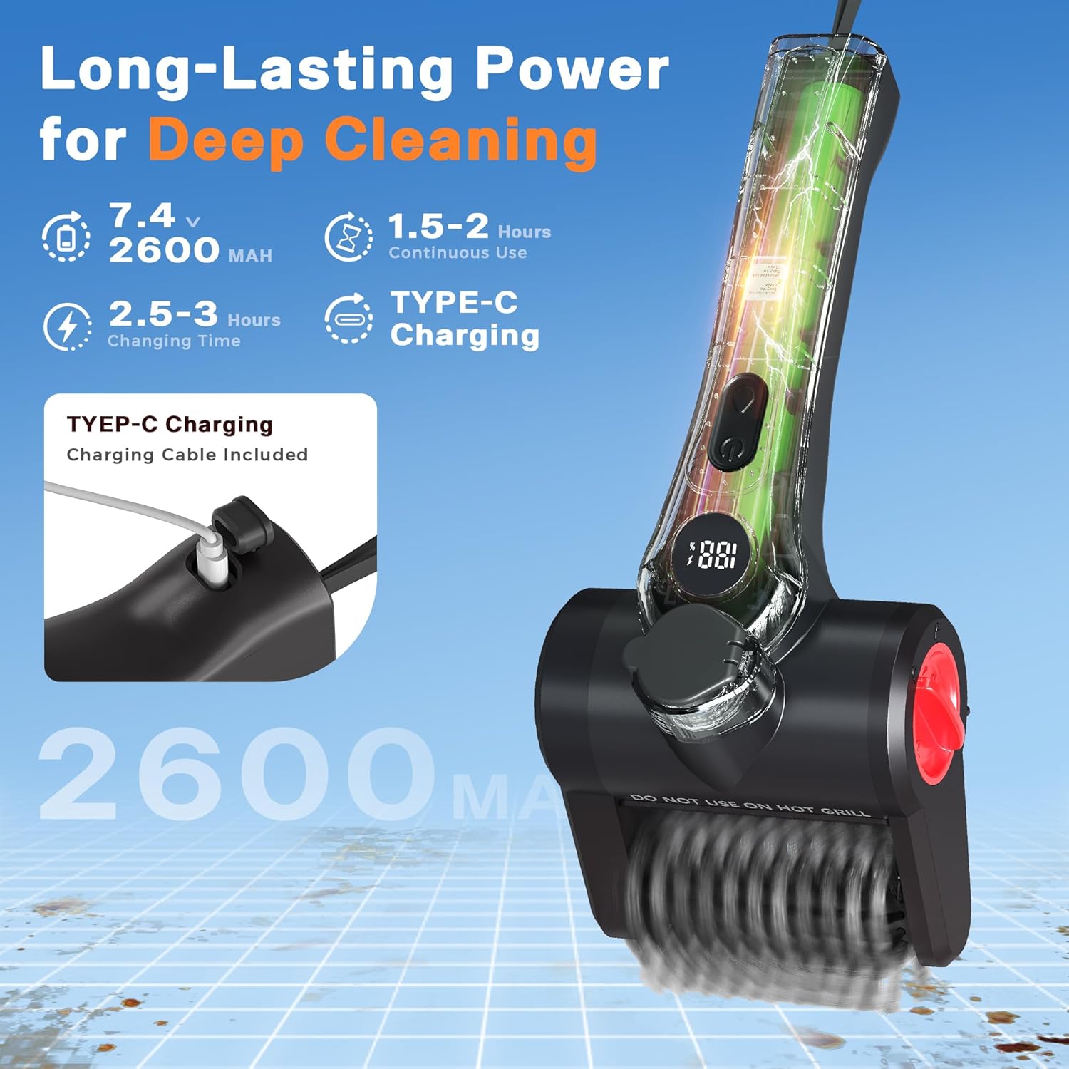 electric scrub brush rotating — daily find — view 6