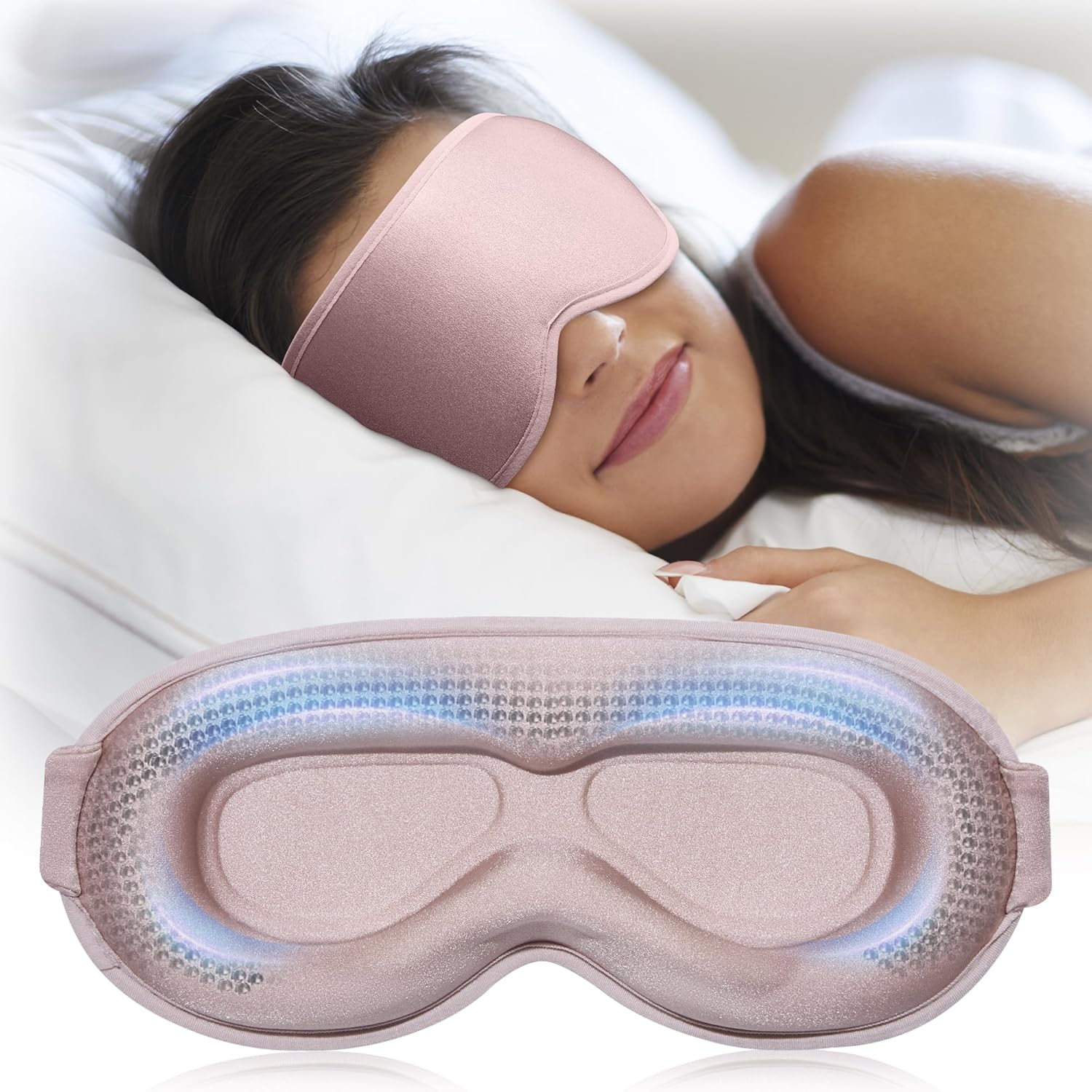 weighted sleep eye mask — daily find — view 1