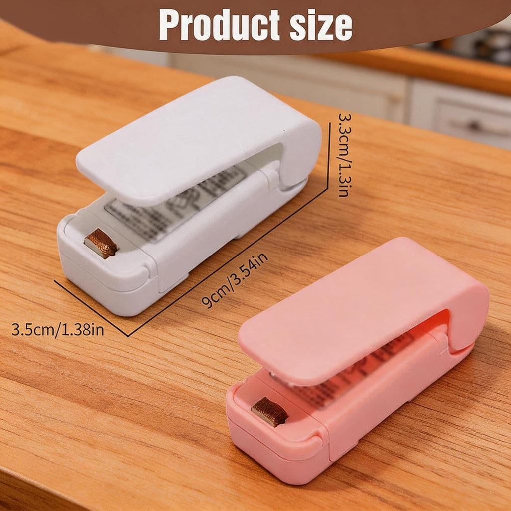 mini snack bag sealer heat seal — daily find — view 2