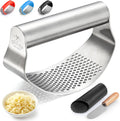 garlic press manual stainless — daily find — view 1