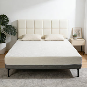 10-Inch Full Mattress  Made In Japan Gel-Perforated   Perforated Layers, 7-Zone Support, Adjustable Bed-Friendly, Premium White Cover, High Rebound