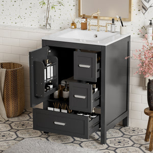Modern 24-inch Bathroom Vanity