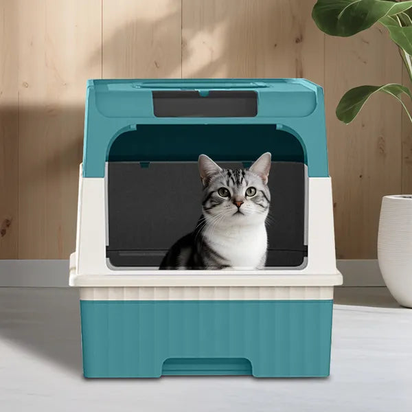 BlueMagic Cube Intelligent Cat Litter Box - Free Hands, Enjoy Pure Life & Automa