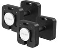 Adjustable Two Dumbbells Or Dumbbells Sets 50LB Square Dumbbell 9 In 1 Free Weig