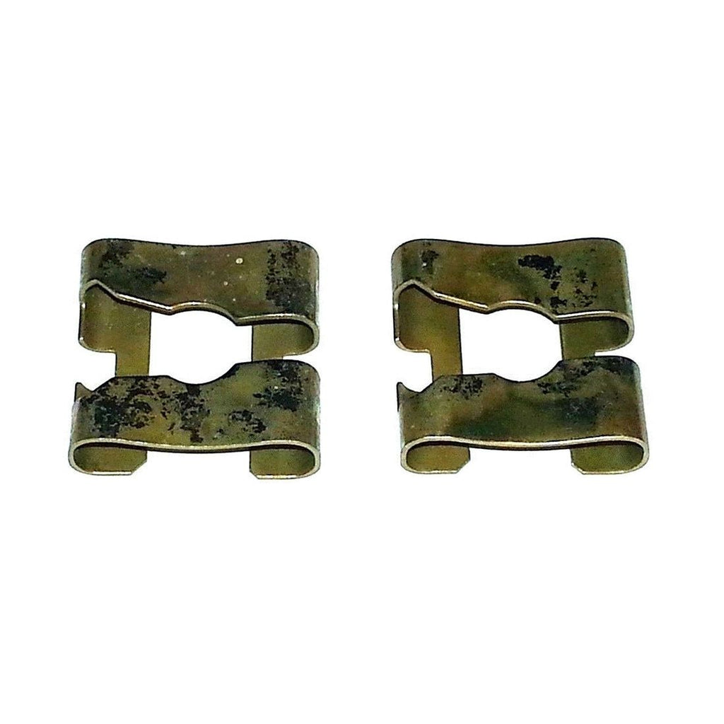 For 65-74 NOS Side Door Rear Quarter Window Glass Regulator Arm Retainer Clip 2p