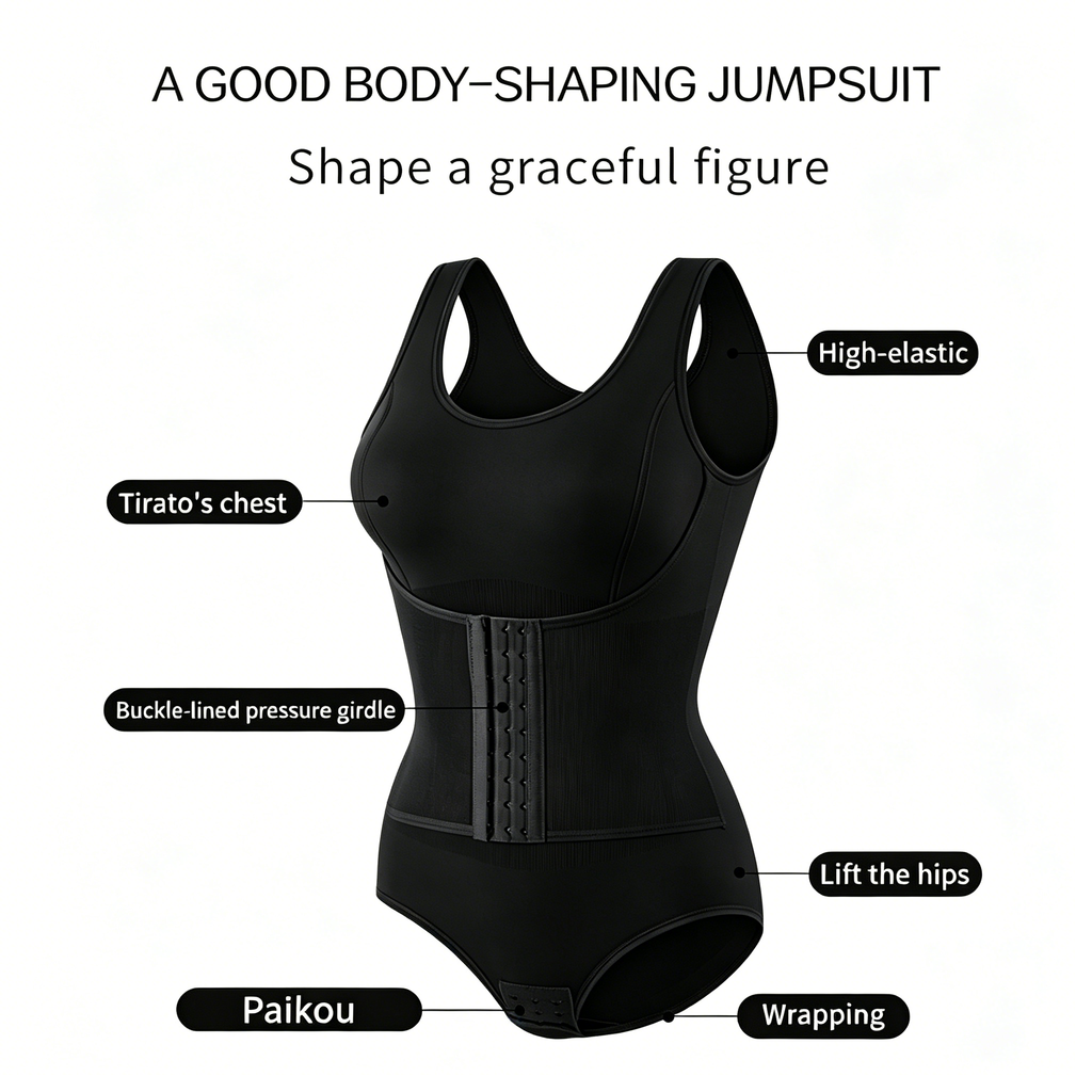 Women's Tummy Control Bodysuit Shapewear, Waist Trainer, Butt Lifter, Seamless C