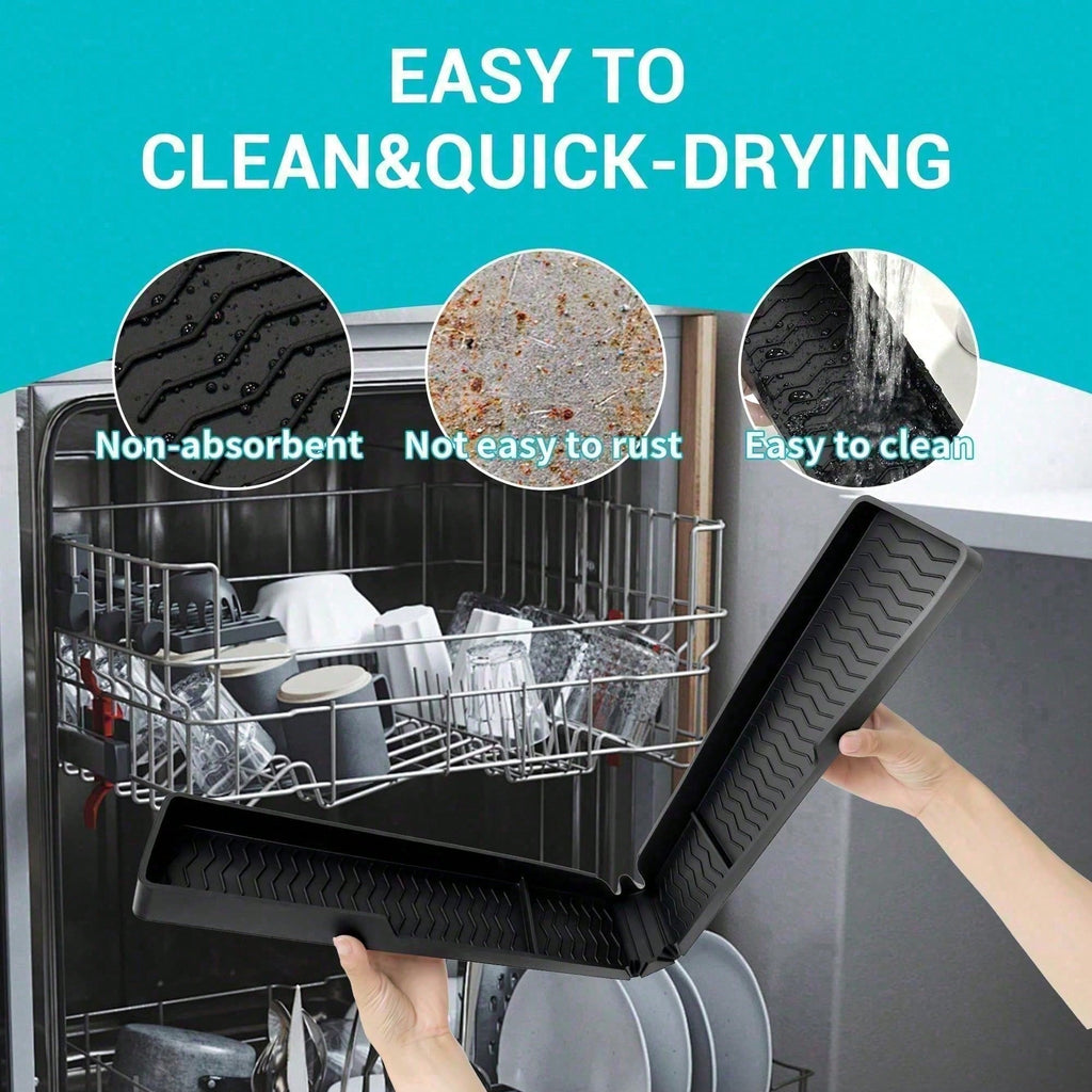 Heat Resistant 30inch Stove Back Rack, Space Saving Storage Solution To Declutte