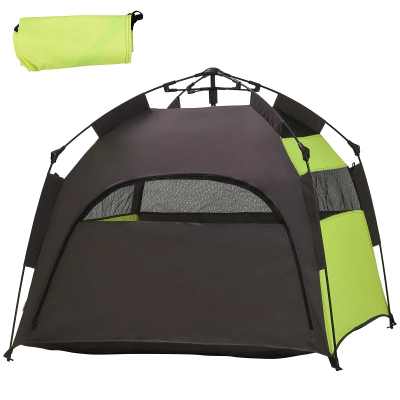 PawHut Pop Up Dog Tent For Extra Large And Large Dogs, Portable Pet Camping Tent