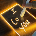 Creative Note Board Led Night Light Usb Message Board With Pen (Viral) — MEGA MARKET