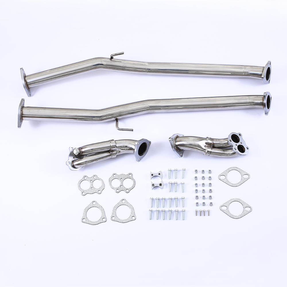 Stainless Steel Header N,issan 90-96 300ZX TURBO FAIRLADY Z Z32 VG30DETT Ban The