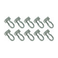 For 1969-1972 C25  C2500 Pickup Base 10-pc Paint Divider Cab Molding Clip Set