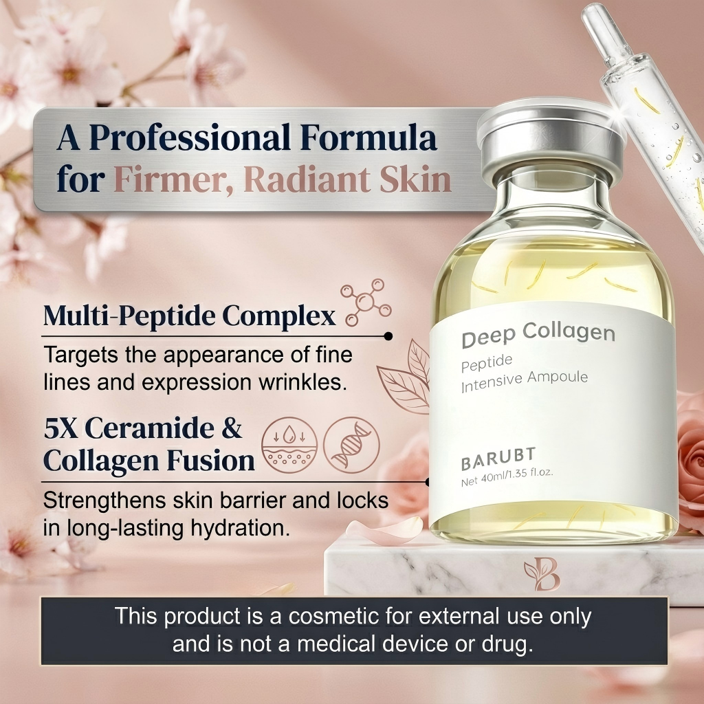 Deep Collagen Peptide Intensive Ampoule 40ml-1.35 Fl.oz- Advanced Hydrating Skin